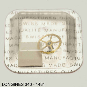 Longines 340-1481, Reduction wheel