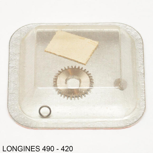 Longines 490-420, Crown wheel