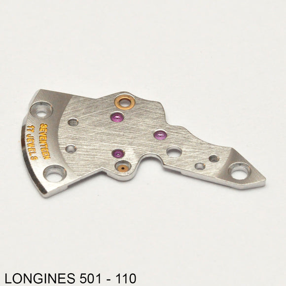 Longines 501-110, Train wheel bridge