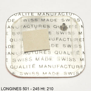 Longines 501-245, Cannon pinion, Ht: 210