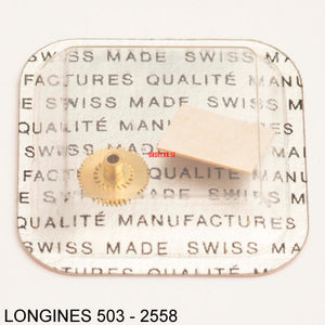 Longines 503-2558, Hour wheel