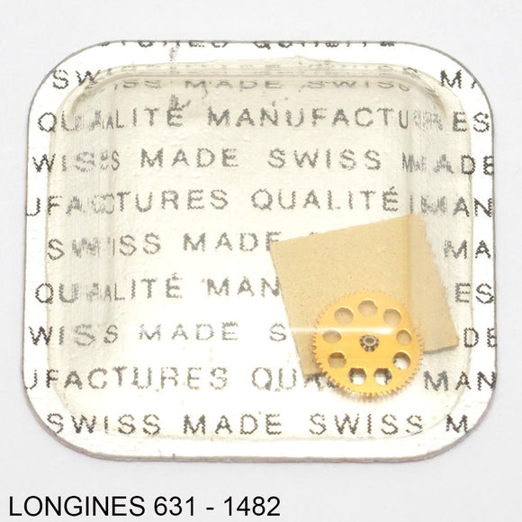 Longines 631-1482, Reduction gear