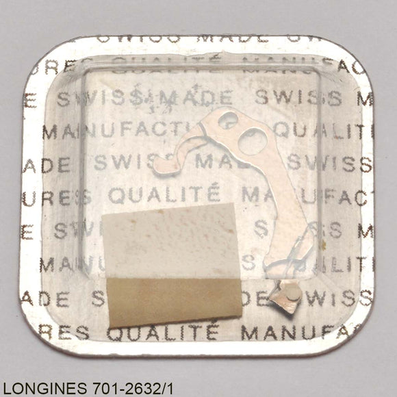 Longines 701-2632/1, Date unlocking yoke, mounted