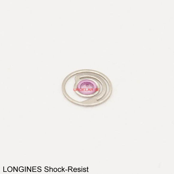 Longines Shock-Resist, Insetting for balance upper & lower