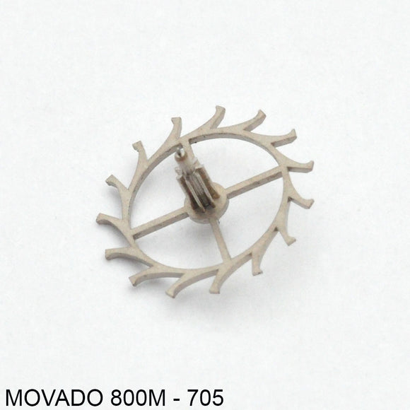 Movado 800M (19'''), Escape wheel, no: 705