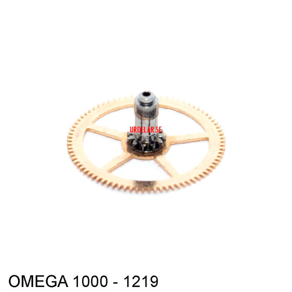 Omega 1000-1219, Center cannon pinion