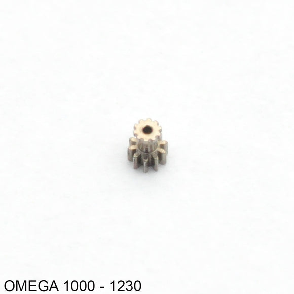 Omega 1000-1230, Cannon Pinion For Third Wheel