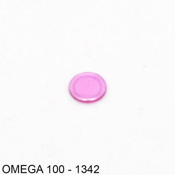 Omega 550-1342, Cap jewel for balance, Upper and lower