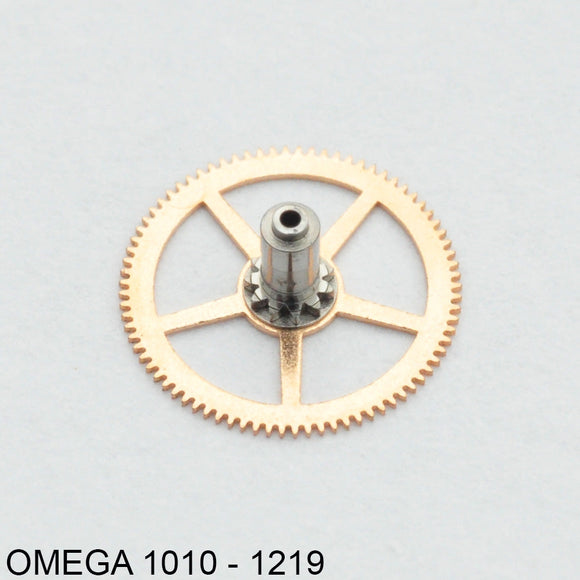 Omega 1010-1219, Center cannon pinion