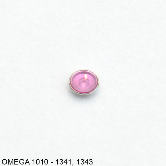 Omega 1010-1341+1343, Insetting, upper and lower with cap jewel