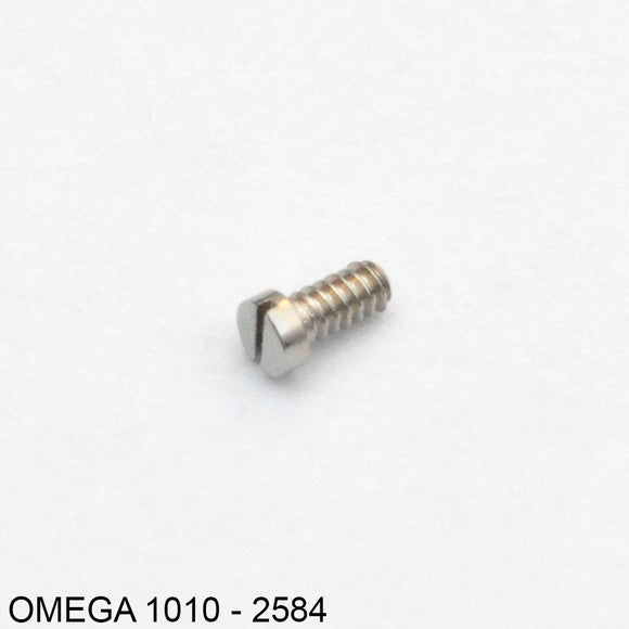 Omega 1010-2584, Screw for barrel, train wheel bridge, balance cock