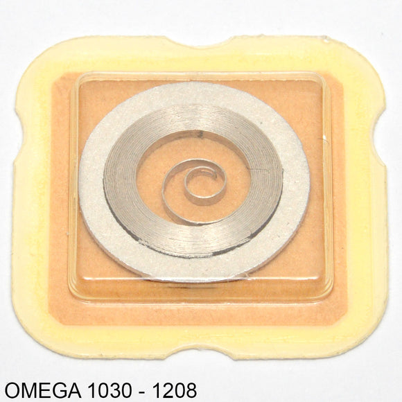 Omega 1030-1208, Mainspring