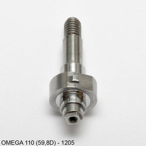 Omega 59.8D-1205, Barrel arbor for key winding