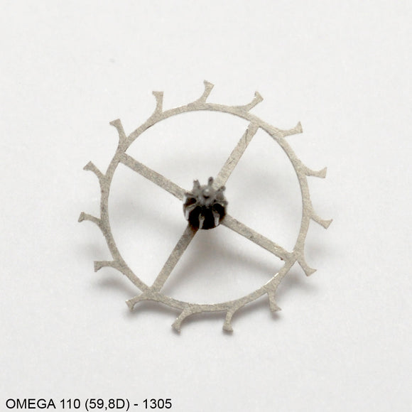 Omega 59.8D-1305, Escape wheel