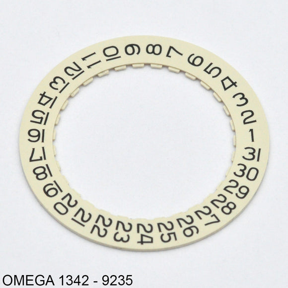 Omega 1342-9235, Date indicator, used