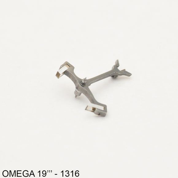 Omega 19'''LOB, Pallet fork, No: 1316