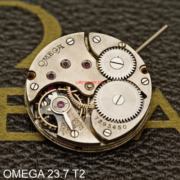Omega 23.7 T2, Complete movement