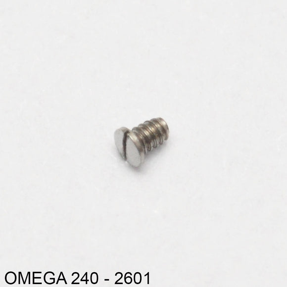 Omega 240-2601, Screw for setting lever spring
