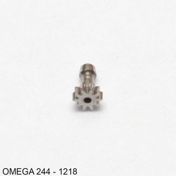 Omega 244-1218, Cannon pinion, Ht: 1.90