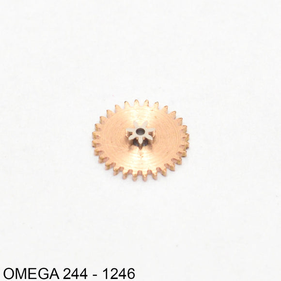 Omega 244-1246, Minute wheel