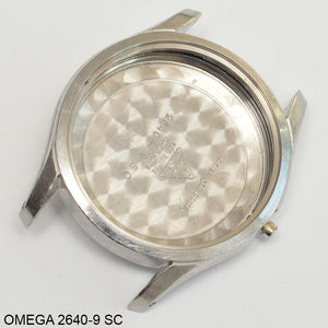 Case, Omega, ref: 2640-9 SC, cal: 283