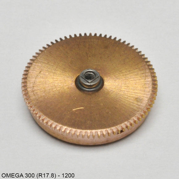 Omega 300 (R 17.8), Barrel w. arbor, No: 1200