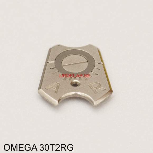Omega 262 (30T2RG)-1339 & 1340, Adjustment plate, complete
