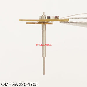 Omega 320-1705, Chronograph runner, mounted