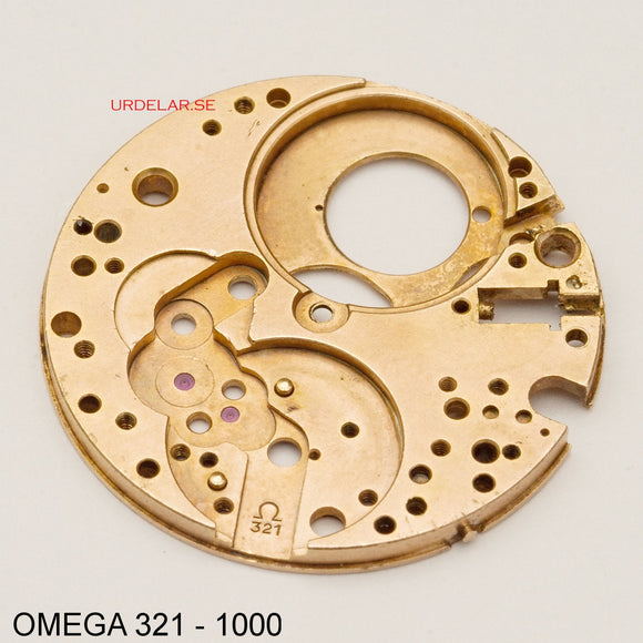 Omega 321-1000, Plate