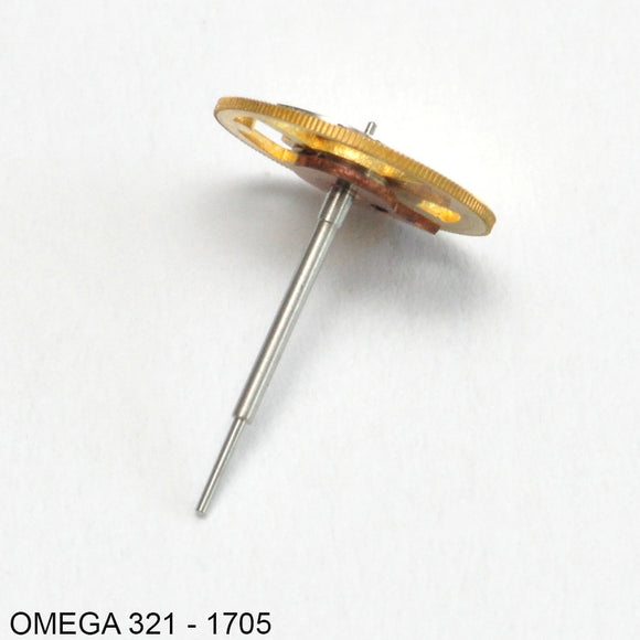 Omega 321-1705, Chronograph runner, mounted