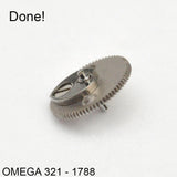 Omega 321-1788P, Pivoted axle for hour recording runner