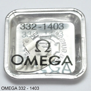 Omega 332-1403, Oscillating weight bearing