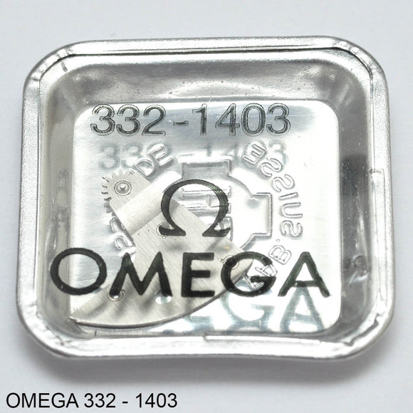 Omega 332-1403, Oscillating weight bearing