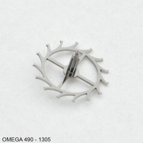 Omega 490-1305, Escape wheel