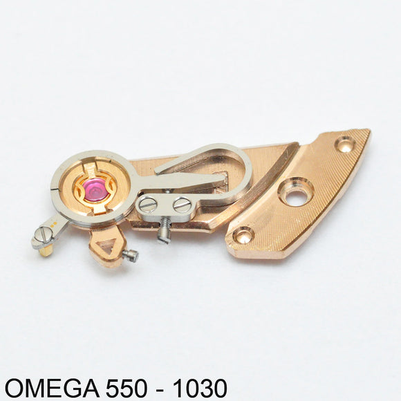 Omega 550-1030, Balance cock, complete
