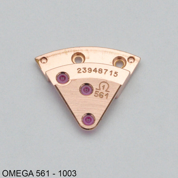 Omega 561-1003, Wheel train bridge