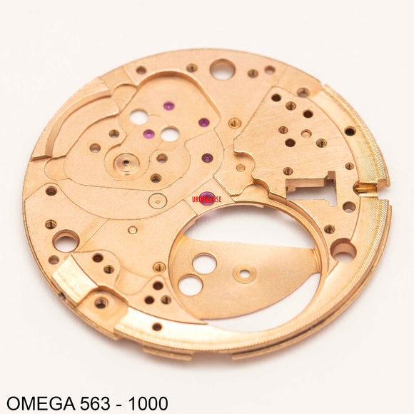 Omega 563-1000, Plate