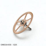 Omega 630-1225, Center wheel w. cannon pinion, Height: 3.92