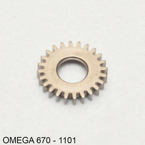 Omega 670-1101, Crown wheel