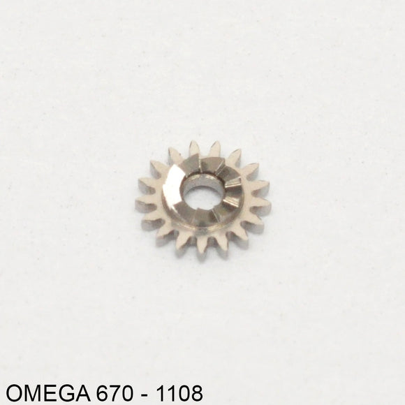 Omega 670-1108, Winding pinion