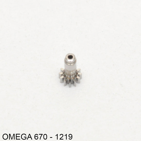Omega 630-1219, Cannon pinion, Height: 2.15