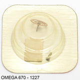 Omega 670-1227, Centre wheel w cannon pinion, Height: 4.57