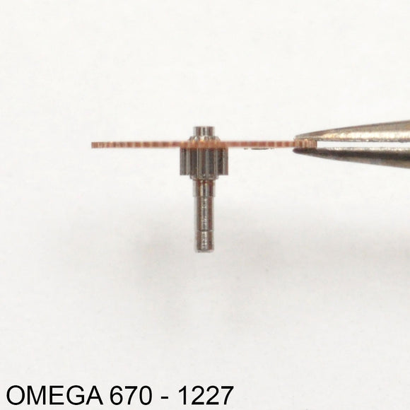 Omega 670-1227, Centre wheel