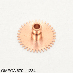 Omega 670-1234, Hour wheel, Height: 2.06