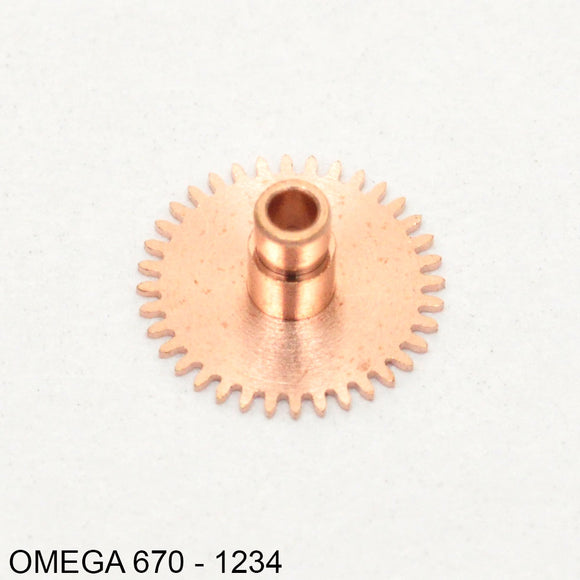 Omega 670-1234, Hour wheel, Height: 2.06