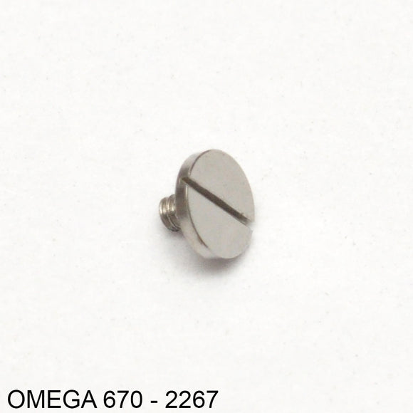Omega 670-2267, Screw for ratchet wheel