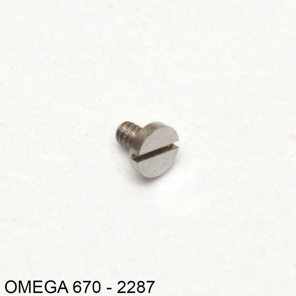 Omega 670-2287, Screw for winding bridge
