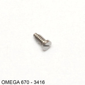 Omega 670-3416, Screw for upper bridge of automatic device, long