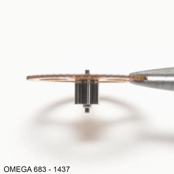 Omega 683-1437, Driving gear for ratchet wheel