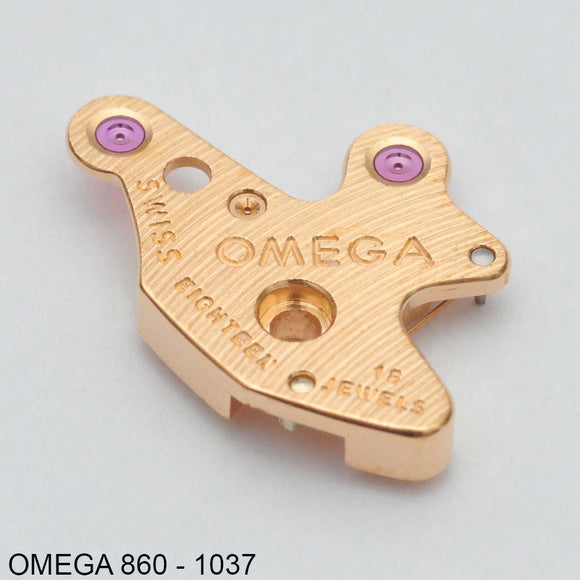 Omega 860-1037, Chronograph bridge